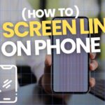 Black Line on Mobile Screen