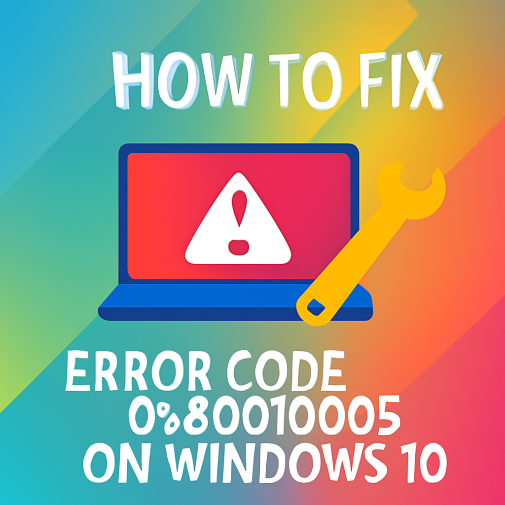How to Fix Error Code 0x800f0805 on Windows 10