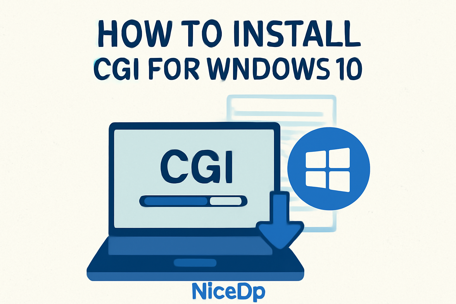 How to Install CGI for Windows 10