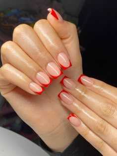 Red nails