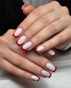Red nails
