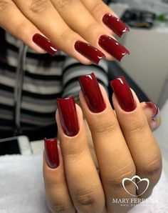 Red nails