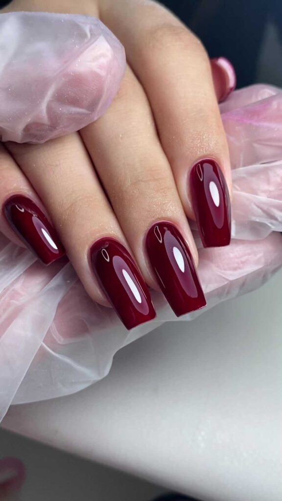 Red nails