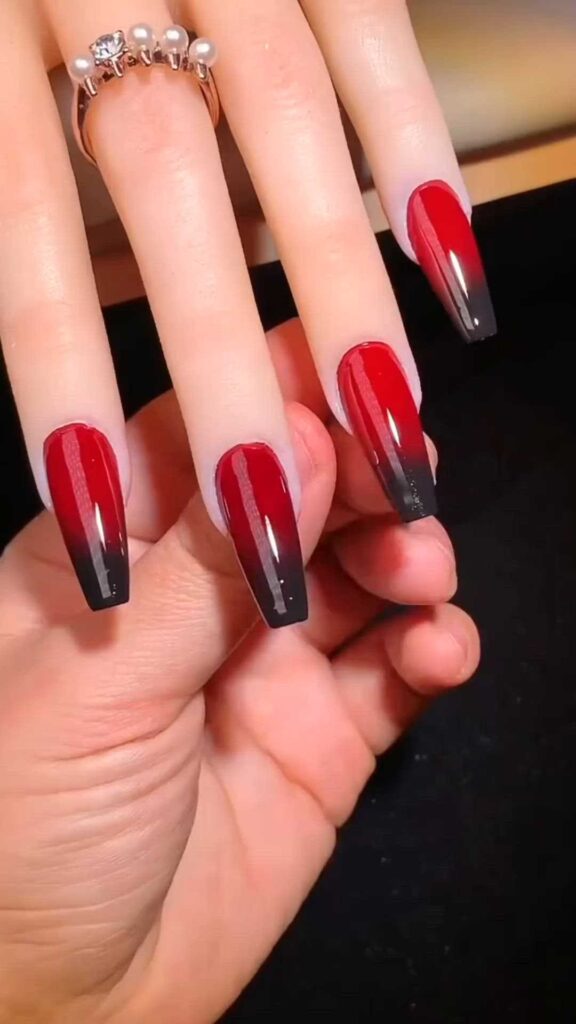 Red nails
