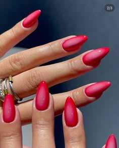 Red nails