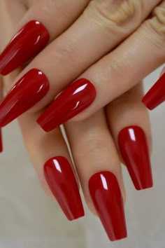 Red nails