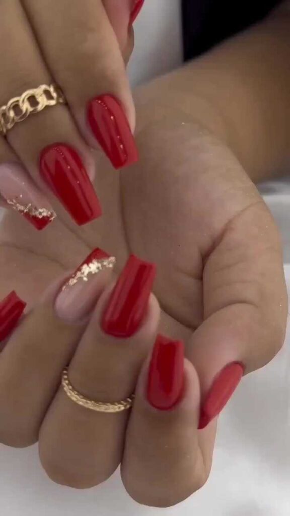 Red nails