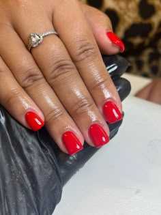 Red nails